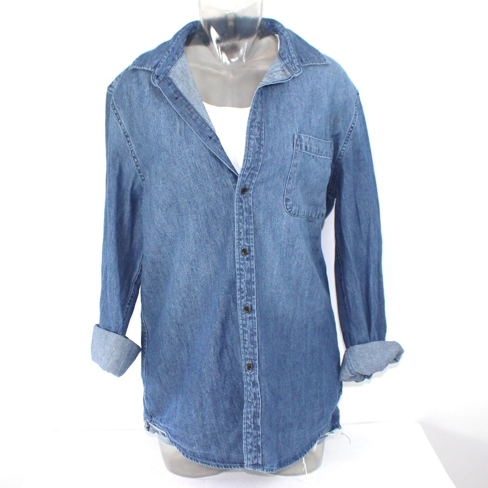 Goodfellow & Co Denim Shirt Women's Sz Med